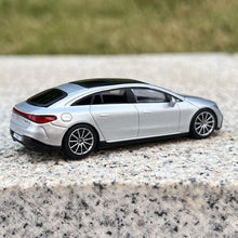Load image into Gallery viewer, MINIGT 1:64 Silver EQS 580 4Matic EV Sedan Sport Model Diecast Metal Car #508