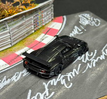 Load image into Gallery viewer, Transcend 1:64 Black Carbon 911 GT1 1997 24h Sport Model Diecast Metal Car New Collection