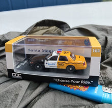 Load image into Gallery viewer, GOC 1:64 Black Yellow Crown Victoria CV DUI Police Model Diecast Metal Car New Collection