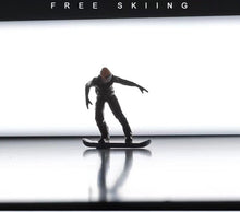 Load image into Gallery viewer, 1:64 Painted Figure Mini Model Miniature Resin Diorama Ski Snowboarding Skiers