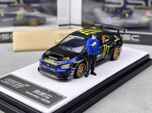 Load image into Gallery viewer, BSC 1:64 Impreza STI WRC06 Ken Block Sports Figure Model Diecast Metal Car New