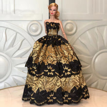 Load image into Gallery viewer, Barbie Doll Clothes 11.5" Girl Party Wear Fashion Outfits Wedding Dress Gowns 1/6