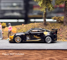 Load image into Gallery viewer, Minigt 1:64 Black GR86 LB Coupe Sports Model Diecast Metal Car New Collection