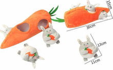 Load image into Gallery viewer, Dog Hide and Seek Toys Chew Puppy Fluffy Puzzle Interactive Toy Animal Shape Pet