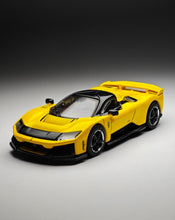 Load image into Gallery viewer, Maisto 1:64 Yellow F80 Racing Sports Model Diecast Metal Car New Collection