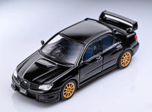 Load image into Gallery viewer, 1:64 Furuya Black Impreza WRX STI IX 9 GD Sedan Model Diecast Metal Car New Collection
