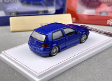 Load image into Gallery viewer, FH 1:64 Blue VW Golf GTI MK4 2 Doors Coupe Sports Model Diecast Metal Car New
