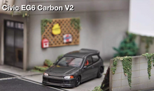 Load image into Gallery viewer, SW 1:64 JDM EG6 Civic Type R V2 Carbon Sports Model Diecast Metal Car New