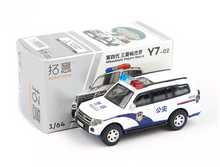 Load image into Gallery viewer, XCARTOYS 1:64 Police JDM Pajero Gen.4 SUV Off Road Model Diecast Metal Car
