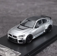 Load image into Gallery viewer, FX 1:64 Silver M2 G87 Attack Coupe Sports Model Diecast Metal Car New Collection