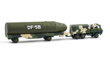 Load image into Gallery viewer, XCARTOYS Military DF5B Intercontinental Ballistic Missile Model Metal Truck