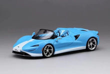 Load image into Gallery viewer, CM 1:64 Blue Elva Super Racing Sports Model Toy Diecast Metal Car Box
