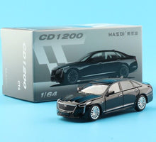 Load image into Gallery viewer, Masdi 1:64 Black CT6 Sedan Sports Model Diecast Metal Car New Collection