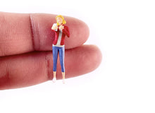 Load image into Gallery viewer, 1:64 Painted Figure Mini Model Miniature Resin Diorama Sand Caual Man Lady Toy New