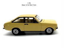Load image into Gallery viewer, 1:76 Beige Escort MK2 Sports Model Diecast Metal Car New Collection