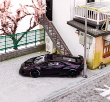 Load image into Gallery viewer, King 1:64 Purple LP610 Huracan LBWK Racing Sports Model Diecast Metal Car New