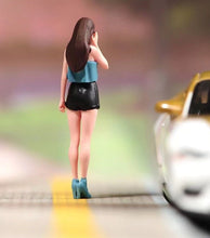 Load image into Gallery viewer, 1:64 Painted Figure Model Miniature Resin Diorama Sand Sexy Trendy Girl Lady Toy Collection