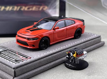 Load image into Gallery viewer, Elite 1:64 Orange Charger SRT Engine Sedan Sports Model Diecast Metal Car New Collection