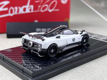Load image into Gallery viewer, HKM 1:64 White Zonda 760 LH #35 Racing Sports Model Diecast Metal Car New Collection