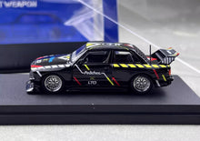 Load image into Gallery viewer, SW 1:64 Black M3 E30 LTO Coupe Widebody Sports Model Diecast Metal Car New Collection