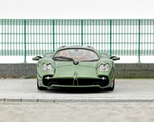 Load image into Gallery viewer, CM 1:64 Green Utopia Super Racing Sports Model Diecast Metal Car New Collection