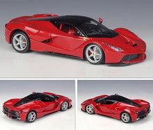 Load image into Gallery viewer, Bburago 1:24 Red Laferrari Racing Sports Model Toy Diecast Metal Car BN