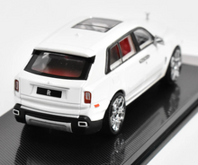 Load image into Gallery viewer, SC Art 1:64 White Cullinan BB Luxury SUV Sports Model Diecast Metal Car BN