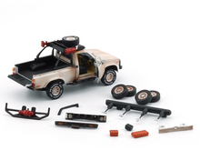 Load image into Gallery viewer, BM 1:64 White 1980 Rusting Hilux N60 N70 Pickup Truck Model Diecast Metal Car