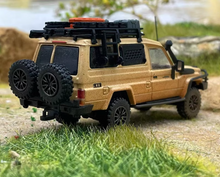 Load image into Gallery viewer, Autobots 1:64 Dirty Yellow Land Cruiser J70 LC78 ORV Model Diecast Metal Car