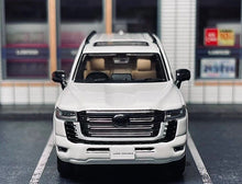 Load image into Gallery viewer, GCD 1:64 White Land Cruiser LC300 GR Sports SUV Model Diecast Metal Car BN