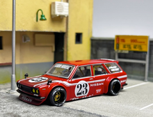 Load image into Gallery viewer, MINIGT 1:64 Datsun KAIDO Wagon 510 Racing Sports Model Diecast Metal Car