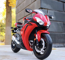 Load image into Gallery viewer, WELLY 1:10 Red CBR1000 RR Sports Racing Model Diecast Metal Motorcycle