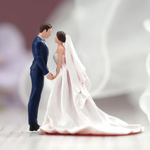 Load image into Gallery viewer, 1:64 Painted Figure Model Miniature Resin Diorama Wedding Couple Bride Groom Toy