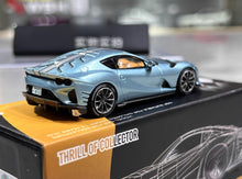Load image into Gallery viewer, TOC 1:64 Ice Blue 812C Coupe Racing Sports Model Diecast Metal Car New Collection