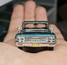 Load image into Gallery viewer, MK 1:64 Blue HEC Scene 1962 Deville Muscle Sedan Model Diecast Metal Car New Collection