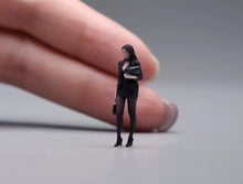 Load image into Gallery viewer, 1:64 Painted Figure Model Miniature Resin Diorama Toy Sand Office Lady Suit Sexy