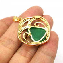 Load image into Gallery viewer, Nature Jade Laughing Budha Pendant Necklace Gift Jewelry charm Blessing Lucky g