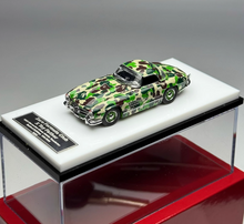 Load image into Gallery viewer, ZF 1:64 300SL W198 Camo Classic Sports Model Diecast Metal Car New