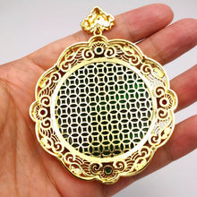 Load image into Gallery viewer, Nature Jade Green Landscape Pendant Necklace Gift Jewelry charm Blessing Lucky