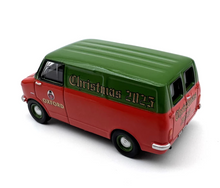Load image into Gallery viewer, 1:76 Red Christmas Bedford Mini Van Sport Classic Model Diecast Metal Car New Collection