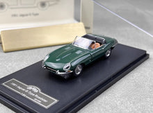 Load image into Gallery viewer, GFCC 1:64 Green 1961 E Type Roadster Convertible Model Diecast Metal Car New