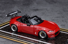 Load image into Gallery viewer, YM 1:64 Red Miata MX5 Pandem Roadster Convertible Model Diecast Resin Car New