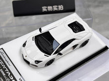 Load image into Gallery viewer, VMB 1:64 White Aventador LP700-4 Sports Model Diecast Resin Car New Collection