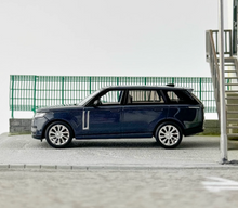Load image into Gallery viewer, LCD 1:64 Blue 2022 Range Rover Luxury SUV Sports Model Diecast Metal Car New Collection