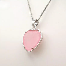 Load image into Gallery viewer, Nature Jade Love Pendant Necklace Gift Jewelry charm Blessing Adore Jewelry i
