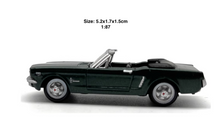 Load image into Gallery viewer, 1:87 1965 Mustang Sports Convertible Model Diecast Metal Car