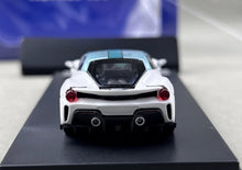 Load image into Gallery viewer, SH 1:64 White 488 Pista Novitec Sports Model Diecast Metal Car New Collection