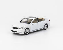 Load image into Gallery viewer, Model1 1:64 White GS300 Luxury Sedan Sports Model Metal Diecast Car BN