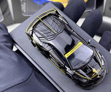 Load image into Gallery viewer, 1:64 Black JPS Aventador LP700-4 GT Evo LBWK Sport Model Diecast Metal Car New Collecction
