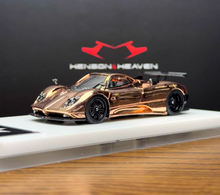 Load image into Gallery viewer, HH 1:64 Plating Copper Zonda Tricolore Sports Model Diecast Metal Car New Collection